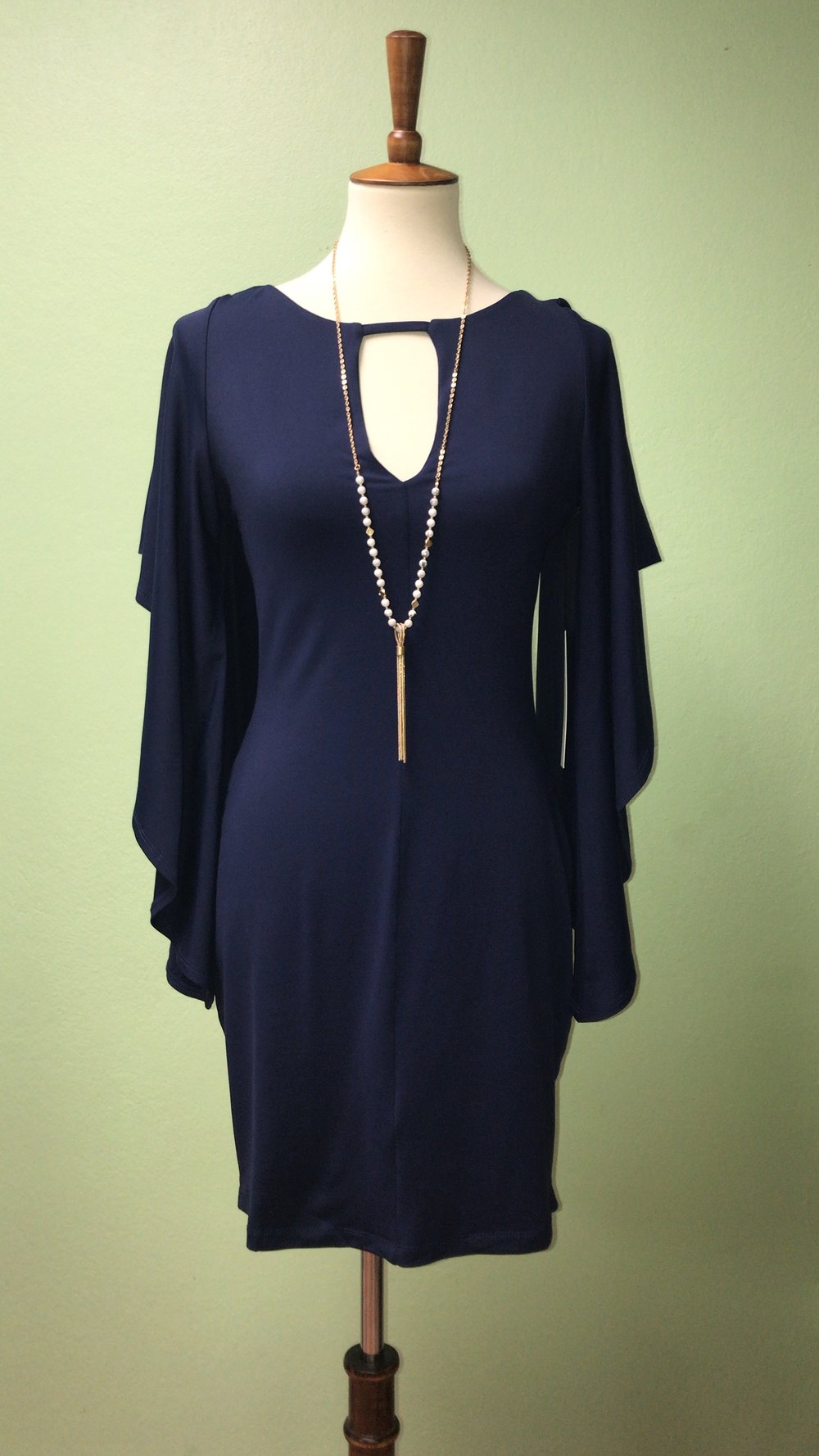 SM Flutter Sleeve Mini Dress