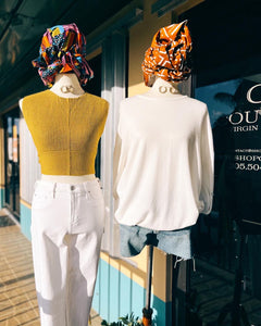 Knit Backless Top